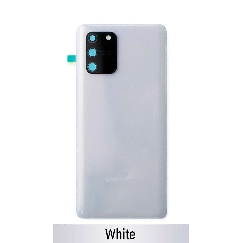 Red Rear Cover Glass For Samsung Galaxy S10 Lite G770F-White Red Rear Cover Glass For Samsung Galaxy S10 Lite G770F-White